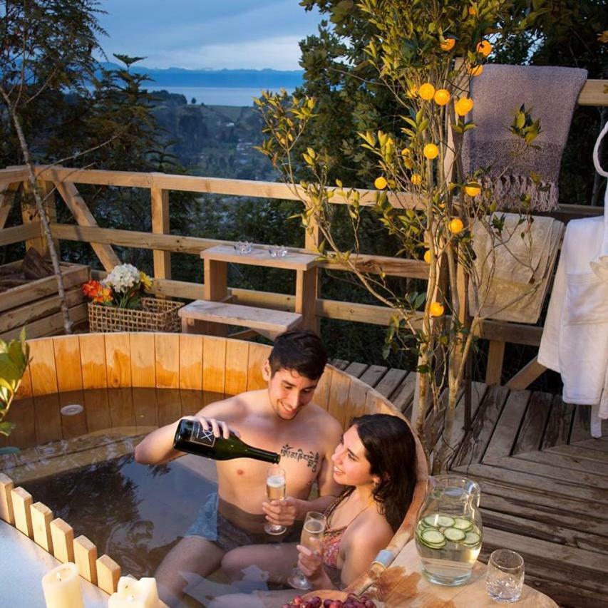 Cabanas Tungulu Puerto Montt Bagian luar foto
